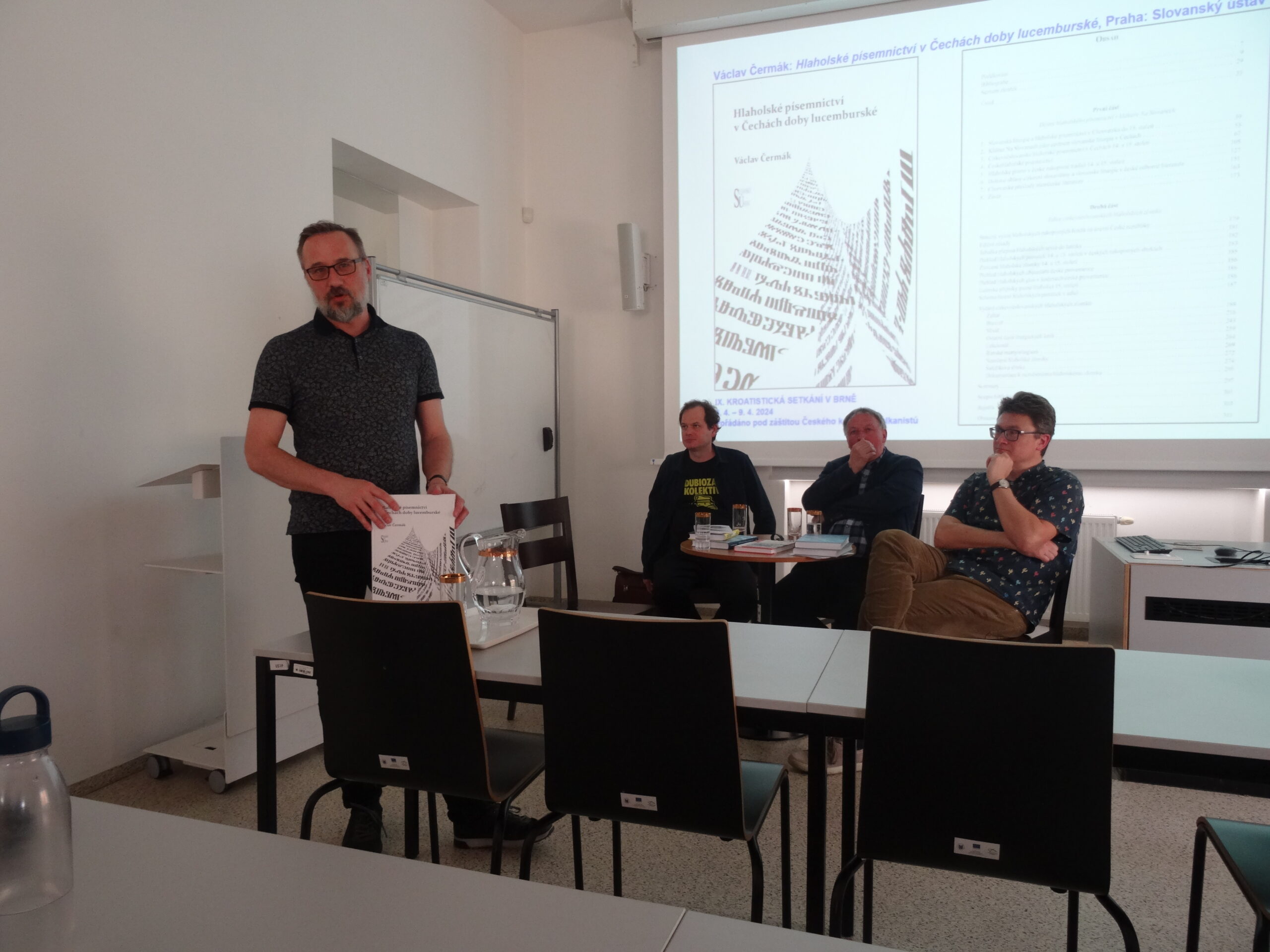 Prezentace knih - hovoří Václav Čermák