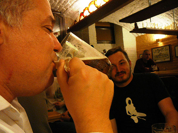 Seznamování s českými pivy pod dohledem Pavla Pilcha