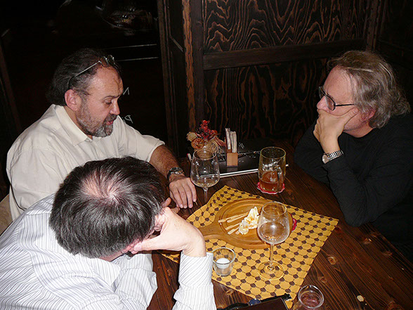 Václav Štěpánek, Jaromír Blažejovský a Ladislav Hladký