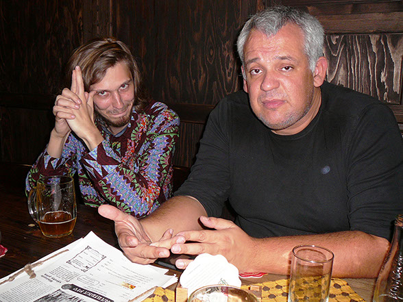 Nikica Gilić s mladým balkanistou