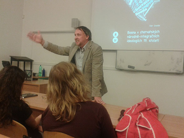 Ladislav Hladký představuje knihu Petra Stehlíka