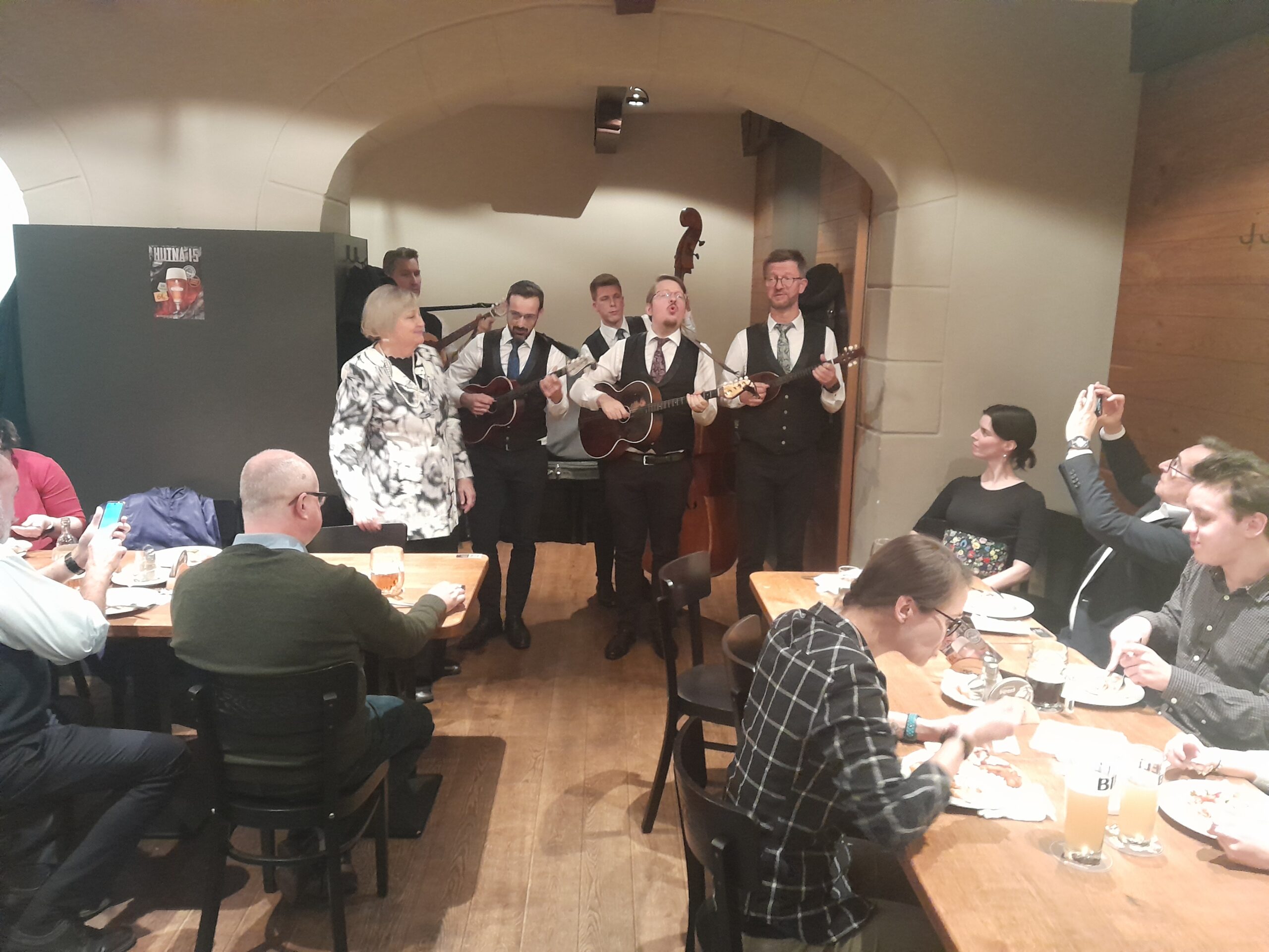 Společenský večer - velvyslankyně Chorvatské republiky J. E. Ljiljana Pancirov a Savski valovi