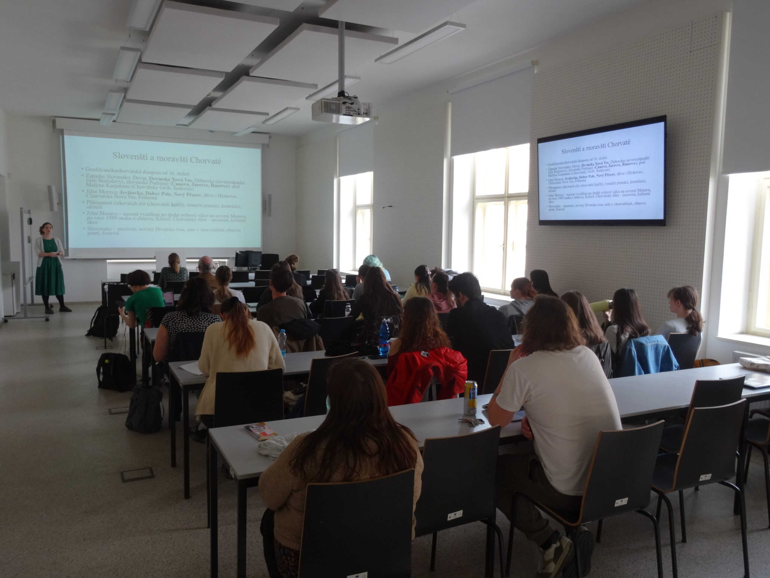 Přednáška Adély Senftové