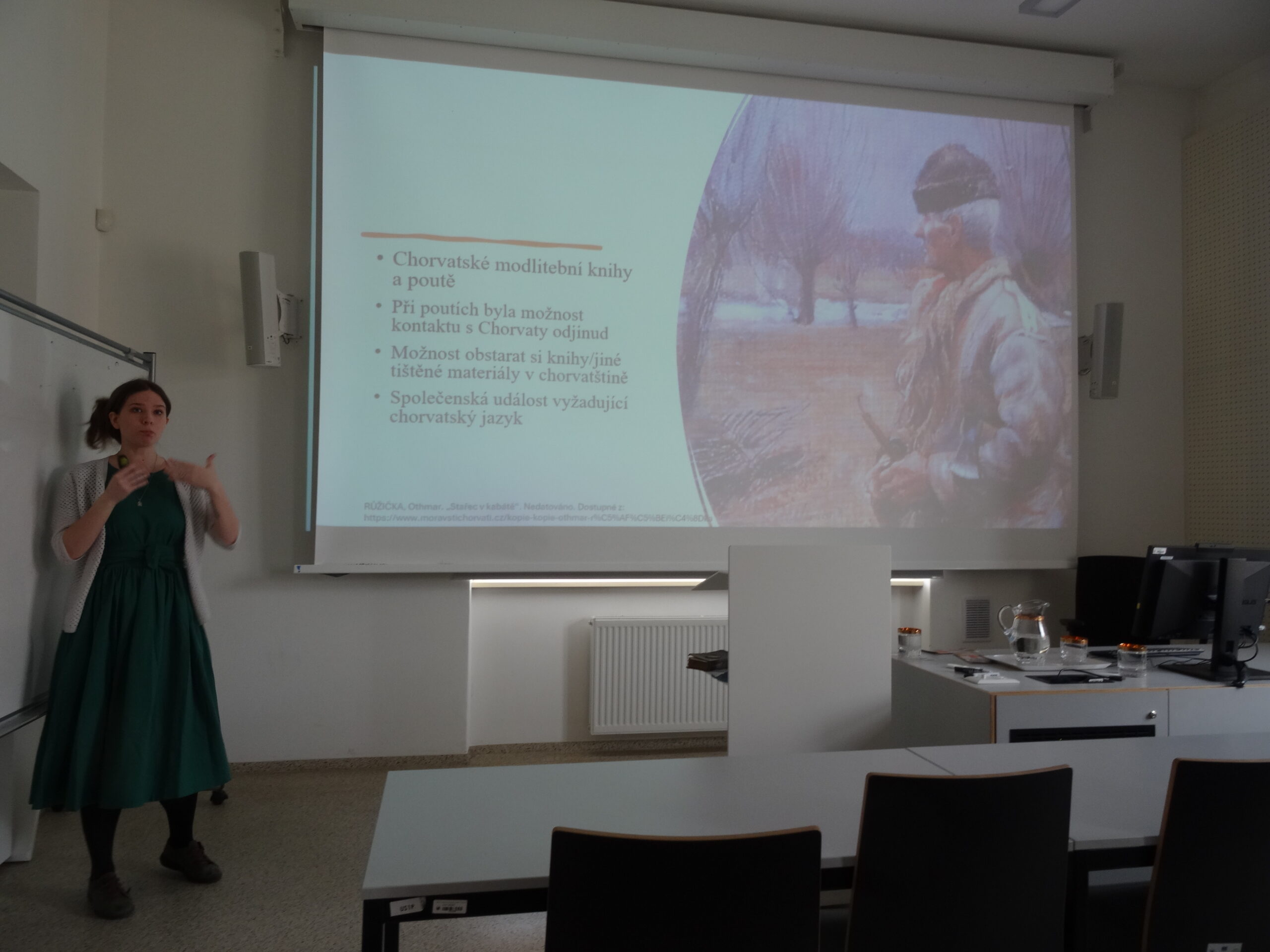 Přednáška Adély Senftové