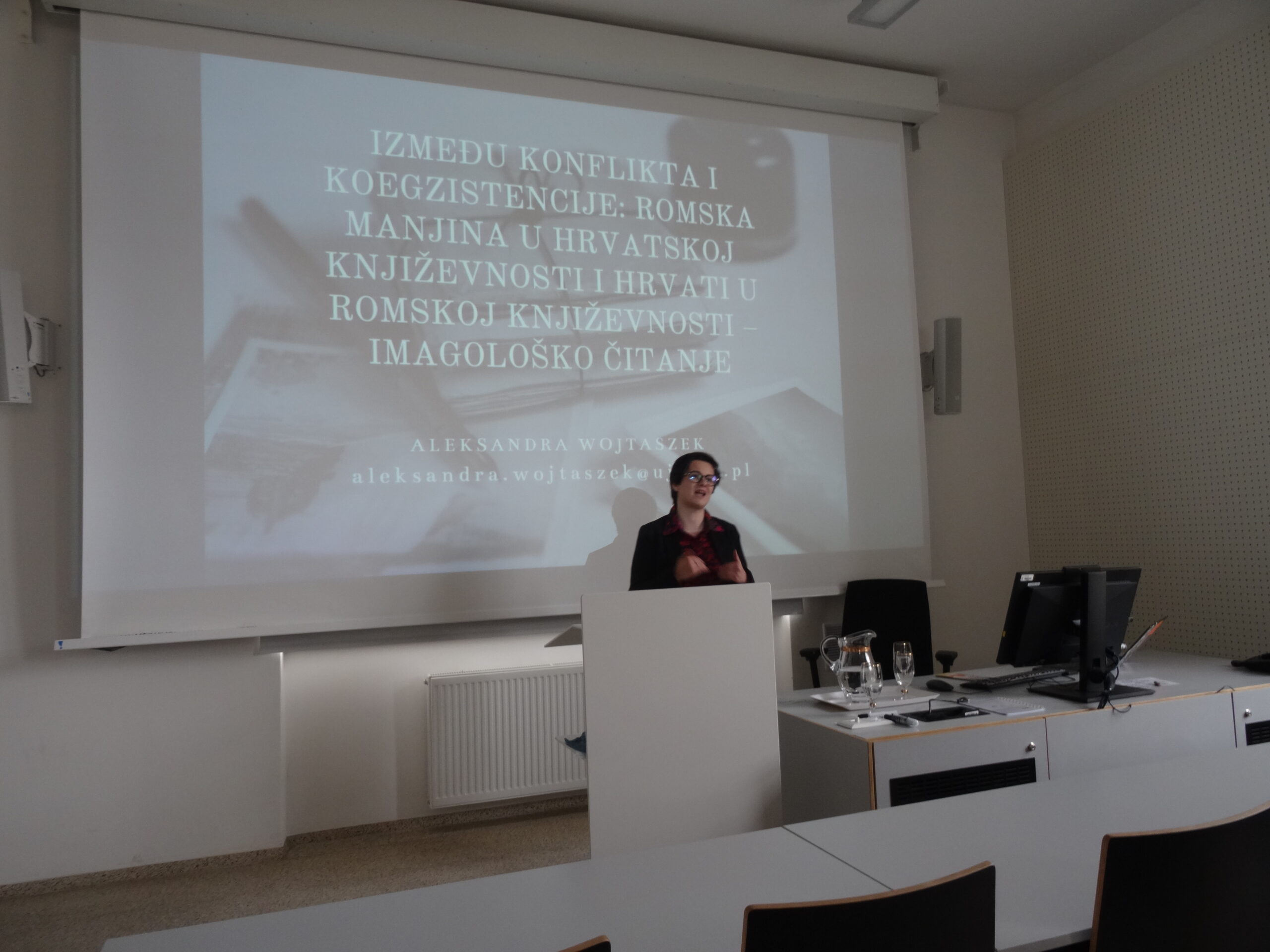 Přednáška Aleksandry Wojtaszek