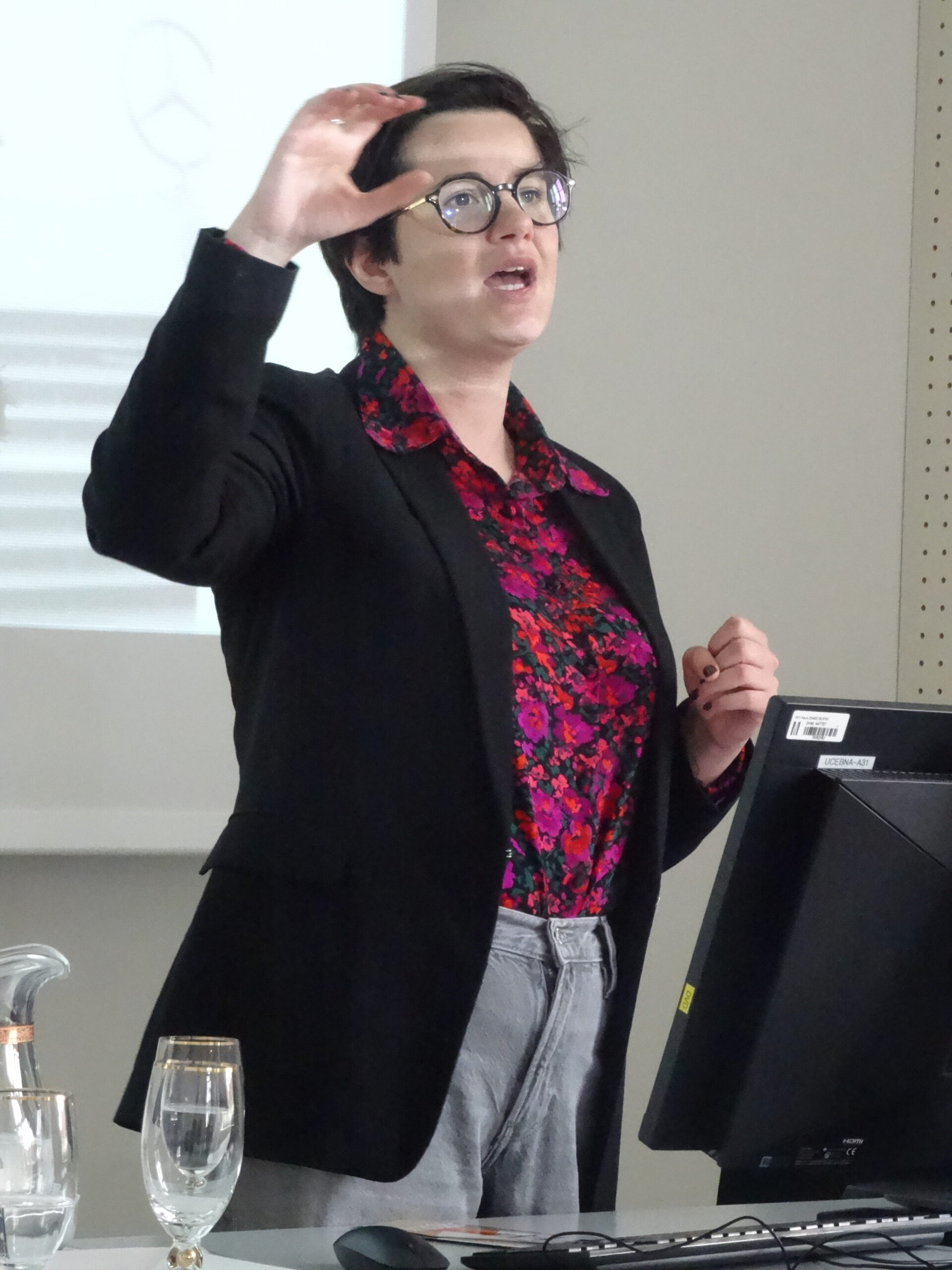 Přednáška Aleksandry Wojtaszek