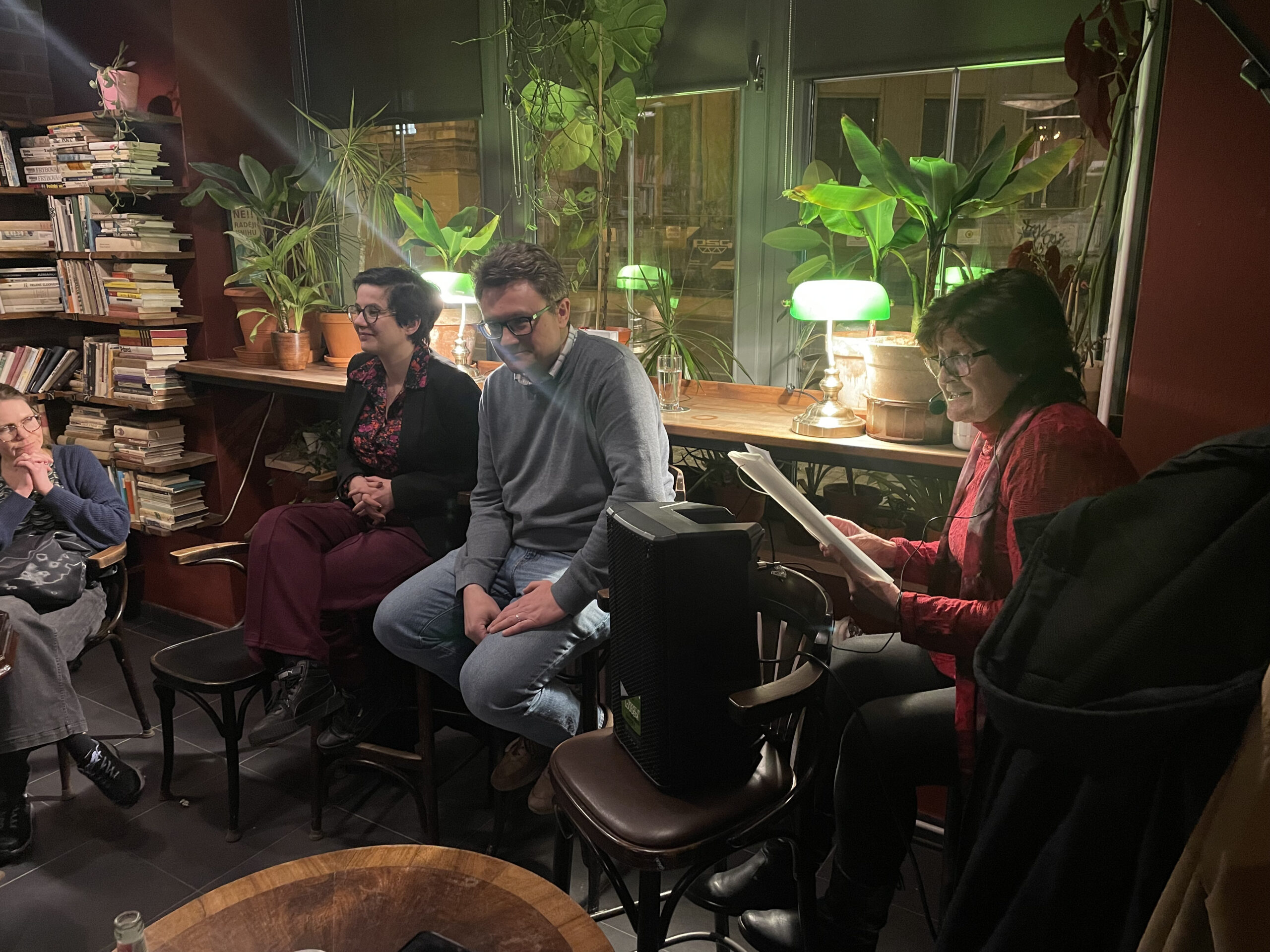 Literárni večer s Aleksandrou Wojtaszek