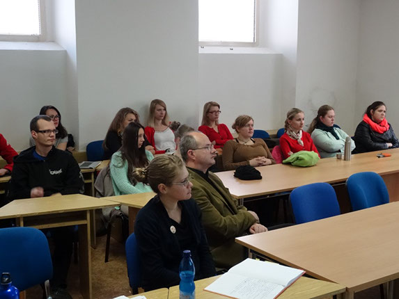 Organizátoři a studenti