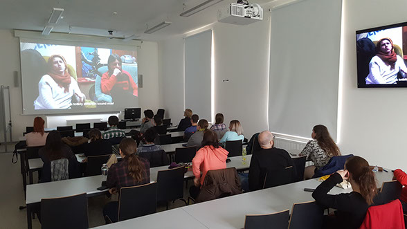 Promítání filmu Punčke